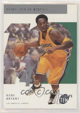 2002-03 Topps Ten - [Base] #14 - Kobe Bryant