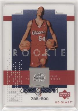 2002-03 UD Glass - [Base] #124 - Chris Wilcox /500