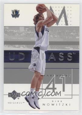 2002-03 UD Glass - [Base] #13 - Dirk Nowitzki