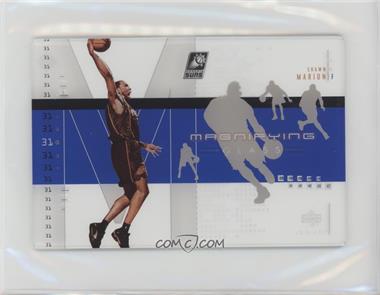 2002-03 UD Glass - Magnifying Glass #SH-M - Shawn Marion [EX to NM]