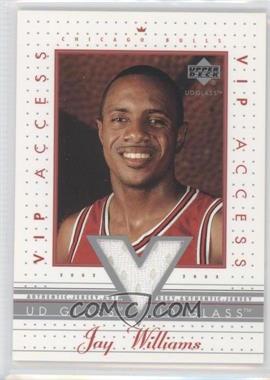 2002-03 UD Glass - VIP Access #JW-VIP - Jay Williams