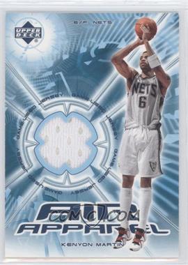 2002-03 Upper Deck - Air Apparel Jerseys #KM-AA - Kenyon Martin