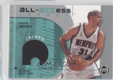 2002-03 Upper Deck - All-ACCess Jerseys #A-SB - Shane Battier