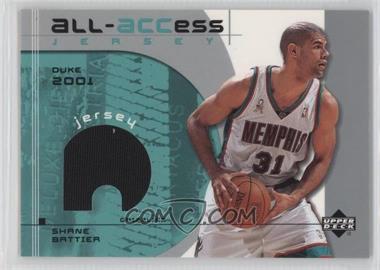 2002-03 Upper Deck - All-ACCess Jerseys #A-SB - Shane Battier