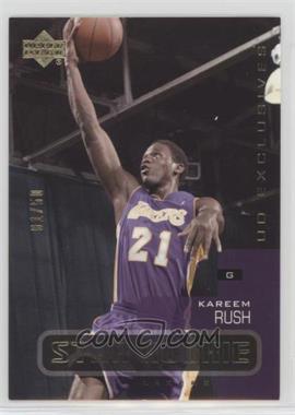 2002-03 Upper Deck - [Base] - UD Exclusives #191 - Star Rookie - Kareem Rush /50