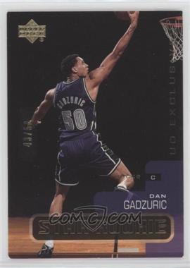 2002-03 Upper Deck - [Base] - UD Exclusives #403 - Star Rookie - Dan Gadzuric /50