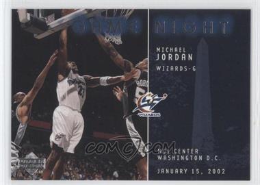 2002-03 Upper Deck - Game Night #GN12 - Michael Jordan