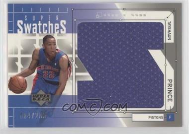 2002-03 Upper Deck - Super Swatches #TP-S - Tayshaun Prince /200