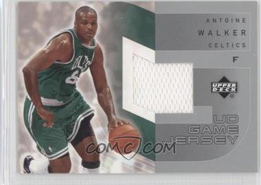 2002-03 Upper Deck - UD Game Jersey - Silver #GJ-AW - Antoine Walker