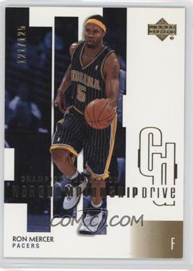 2002-03 Upper Deck Championship Drive - [Base] - Gold #34 - Ron Mercer /125