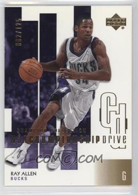 2002-03 Upper Deck Championship Drive - [Base] - Gold #47 - Ray Allen /125