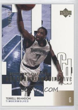 2002-03 Upper Deck Championship Drive - [Base] - Gold #50 - Terrell Brandon /125