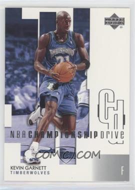 2002-03 Upper Deck Championship Drive - [Base] #49 - Kevin Garnett