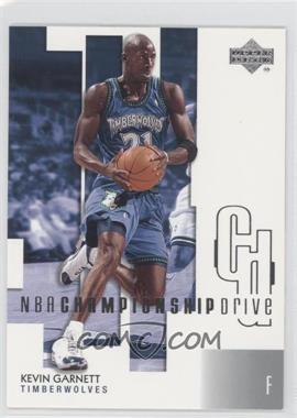 2002-03 Upper Deck Championship Drive - [Base] #49 - Kevin Garnett