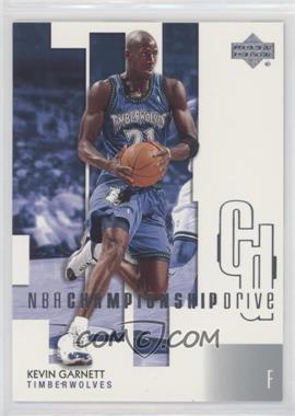 2002-03 Upper Deck Championship Drive - [Base] #49 - Kevin Garnett