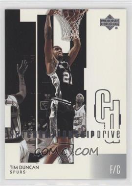 2002-03 Upper Deck Championship Drive - [Base] #82 - Tim Duncan