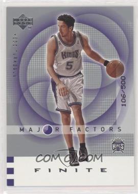 2002-03 Upper Deck Finite - [Base] #108 - Hedo Turkoglu /500