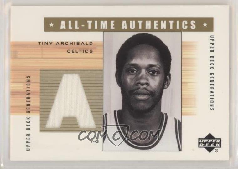 2002-03 Upper Deck Generations - All-Time Authentics #TA2-A - Tiny