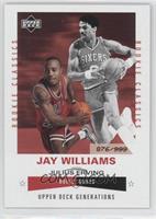 Jay Williams, Julius Erving #/999