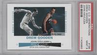 Drew Gooden, John Havlicek [PSA 9 MINT] #/999