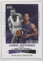 Chris Jefferies, Walter Davis #/999