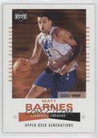 Matt Barnes [EX to NM] #/999