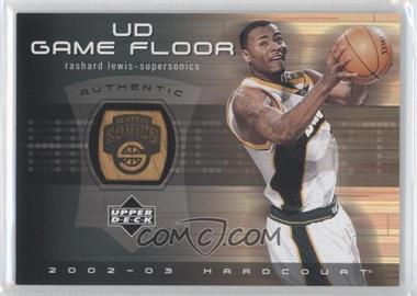 2002-03 Upper Deck Hardcourt - UD Game Floor #RL-F - Rashard Lewis