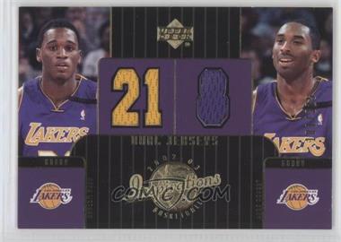 2002-03 Upper Deck Inspirations - [Base] #107 - Dual Jerseys - Kobe Bryant, Kareem Rush /325