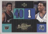 Dual Jerseys - Ryan Humphrey, Tracy McGrady #/325