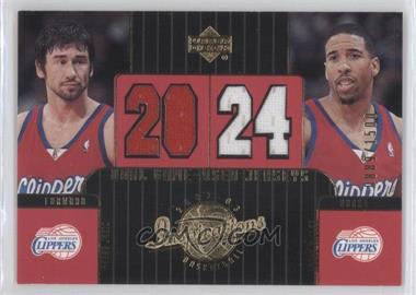 2002-03 Upper Deck Inspirations - [Base] #111 - Dual Game-Used Jerseys - Marco Jaric, Andre Miller /1500