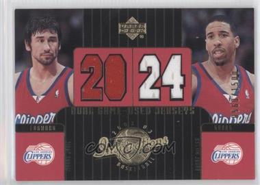 2002-03 Upper Deck Inspirations - [Base] #111 - Dual Game-Used Jerseys - Marco Jaric, Andre Miller /1500