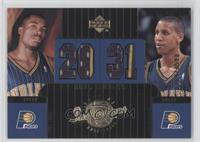 Dual Jerseys - Fred Jones, Reggie Miller #/1,500