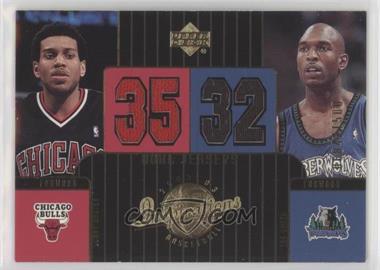 2002-03 Upper Deck Inspirations - [Base] #113 - Dual Jerseys - Lonny Baxter, Joe Smith /1500