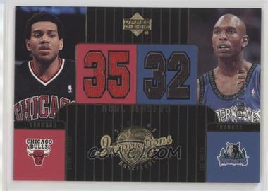 2002-03 Upper Deck Inspirations - [Base] #113 - Dual Jerseys - Lonny Baxter, Joe Smith /1500