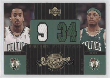 2002-03 Upper Deck Inspirations - [Base] #114 - Dual Game-Used Jerseys - J.R. Bremer, Paul Pierce /1500