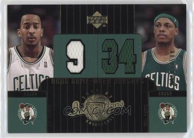 2002-03 Upper Deck Inspirations - [Base] #114 - Dual Game-Used Jerseys - J.R. Bremer, Paul Pierce /1500