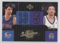 Dual Jerseys - Mehmet Okur, Hedo Turkoglu [EX to NM] #/1,500