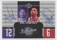 Dual Signatures - Kenyon Martin, Marcus Haislip #/1,600