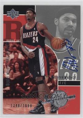 2002-03 Upper Deck Inspirations - [Base] #141 - Qyntel Woods, Rasheed Wallace /1600