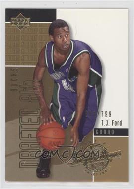 2002-03 Upper Deck Inspirations - [Base] #163 - 2003 Draft - T.J. Ford /799