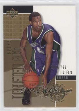 2002-03 Upper Deck Inspirations - [Base] #163 - 2003 Draft - T.J. Ford /799