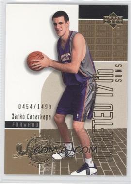 2002-03 Upper Deck Inspirations - [Base] #172 - 2003 Draft - Zarko Cabarkapa /1499