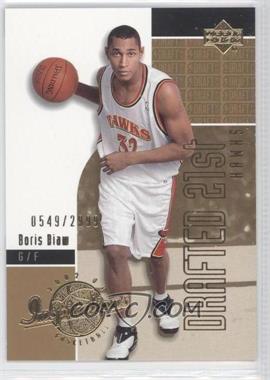 2002-03 Upper Deck Inspirations - [Base] #176 - 2003 Draft - Boris Diaw /2999