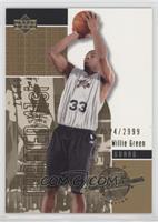 2003 Draft - Willie Green #/2,999