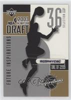 36th Selection #/2,999