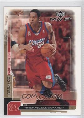 2002-03 Upper Deck MVP - [Base] - Gold #78 - Michael Olowokandi /100