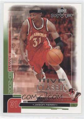 2002-03 Upper Deck MVP - [Base] - MVP Classic #2 - Jason Terry