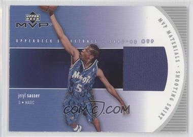 2002-03 Upper Deck MVP - MVP Materials - Shooting Shirt #JS-S - Jeryl Sasser