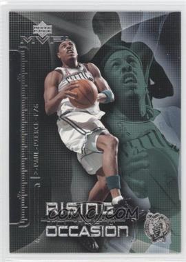 2002-03 Upper Deck MVP - Rising to the Occasion #R4 - Paul Pierce