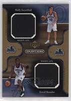 Wally Szczerbiak, Terrell Brandon #/50